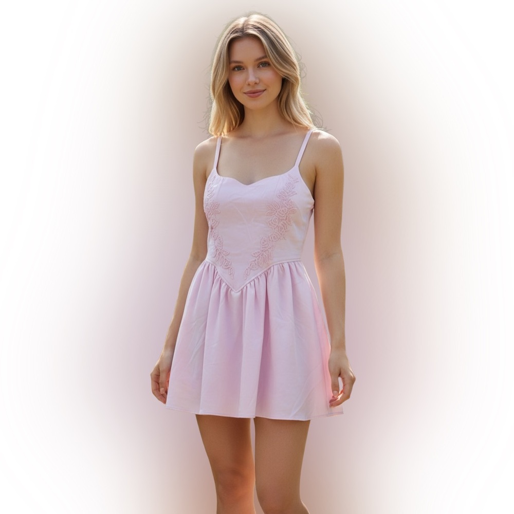Wild Fable Soft Pink Mini Dress